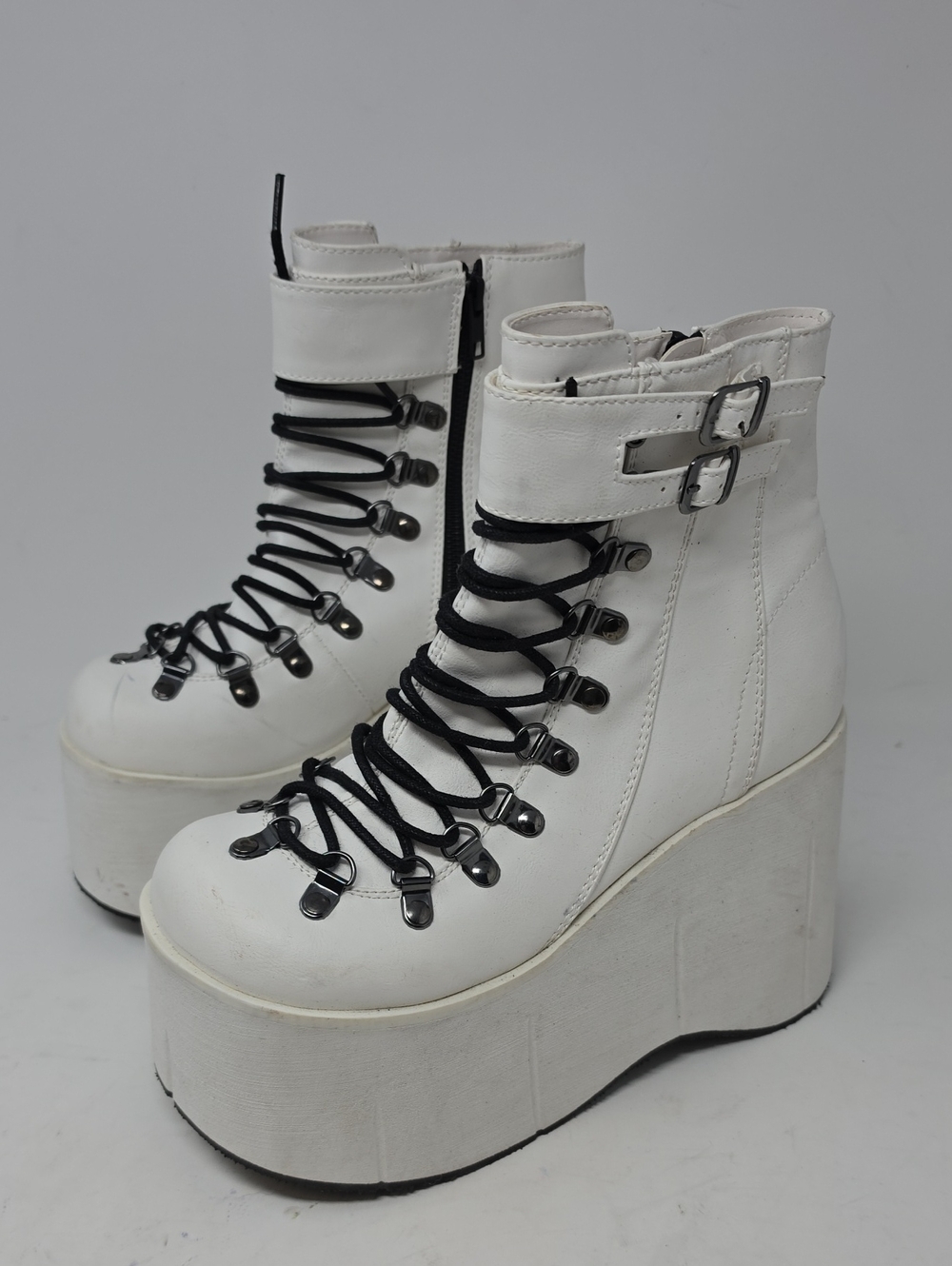 Demonia KERA21 Ankle Boots Heel  11.4 cm Platform Size 10